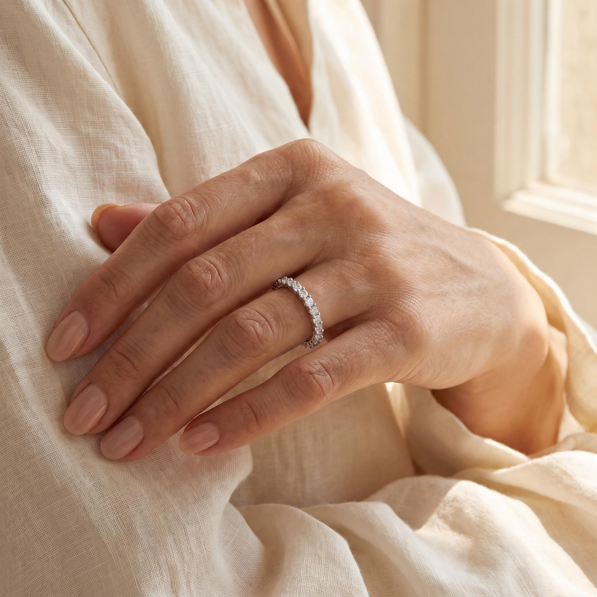Worn on the hand