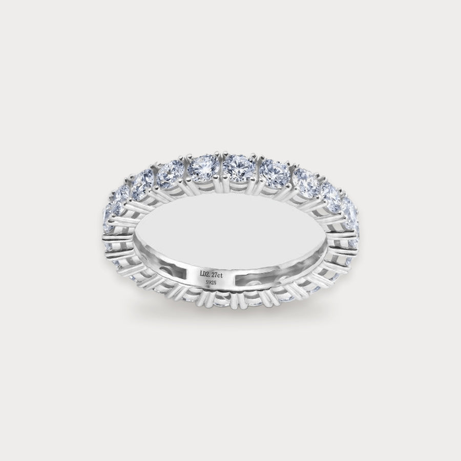 Classic Lab Diamond Eternity Ring
