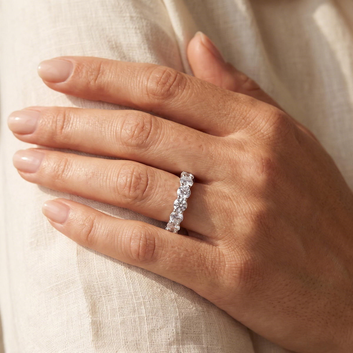 Worn on the hand