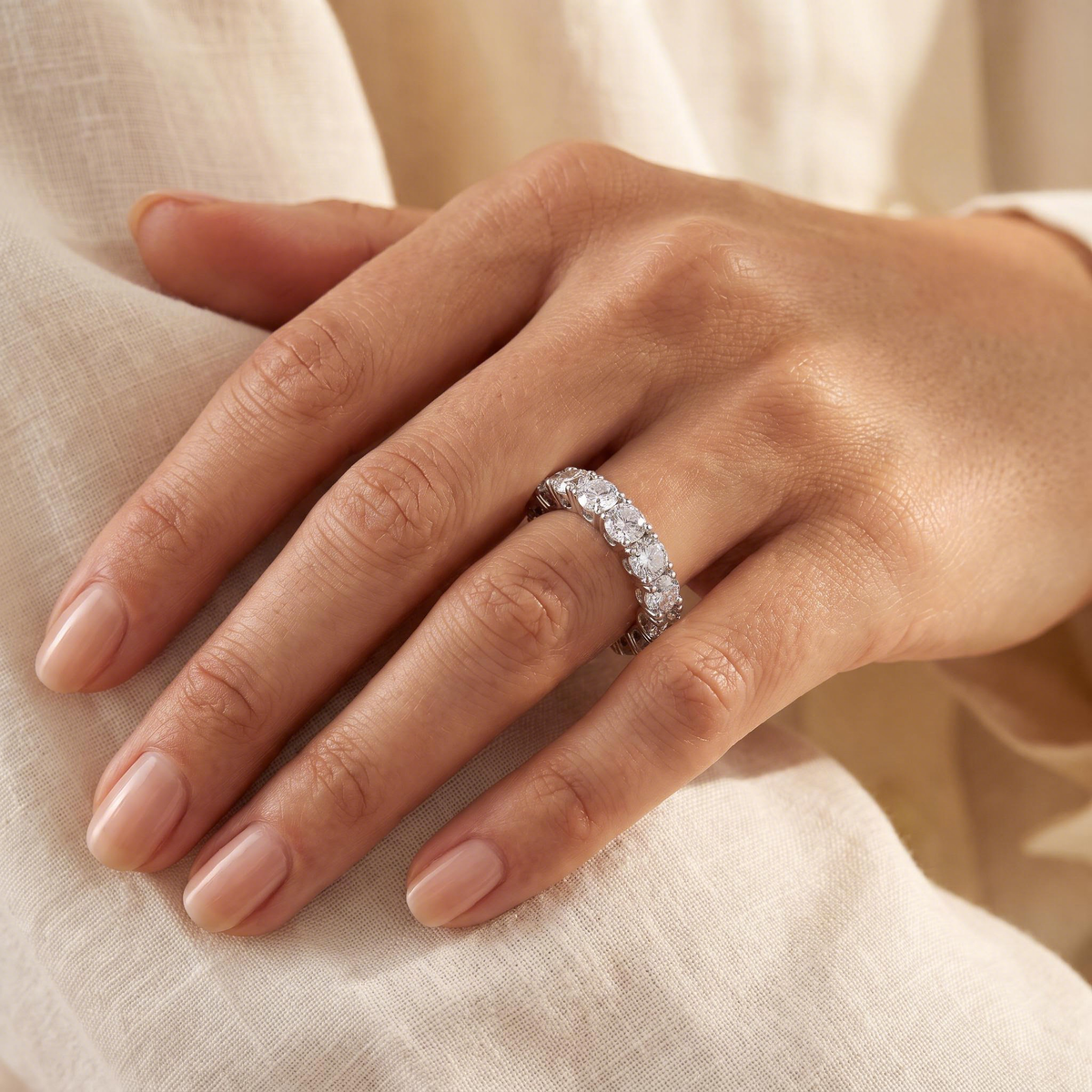Worn on the hand