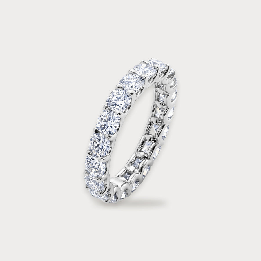 Cushion Lab Diamond Eternity Ring
