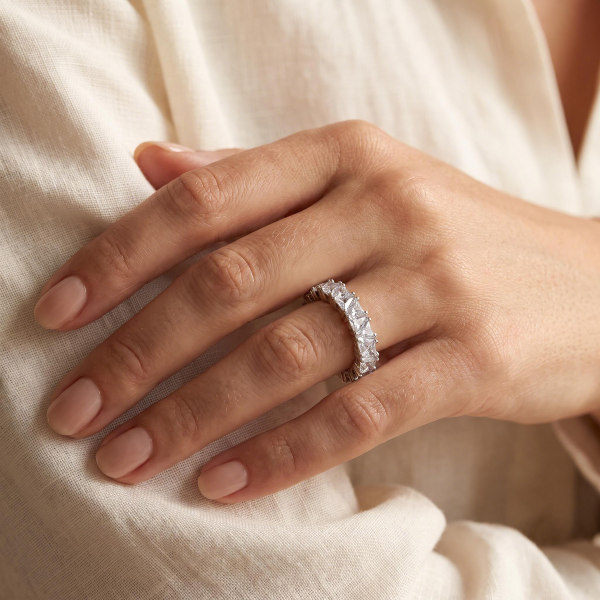 Worn on the hand