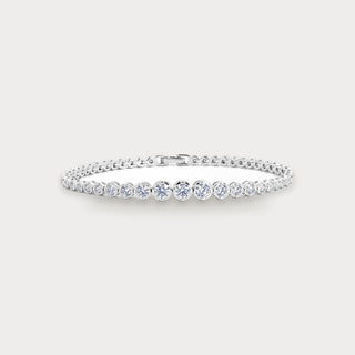 Lab Diamond Gradient Tennis Bracelet