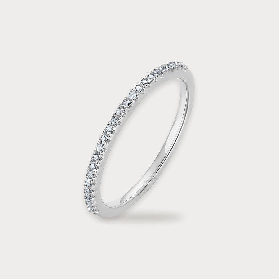 Lab Diamond Micro Pavé Band