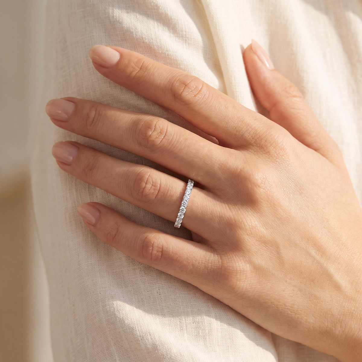 Worn on the hand