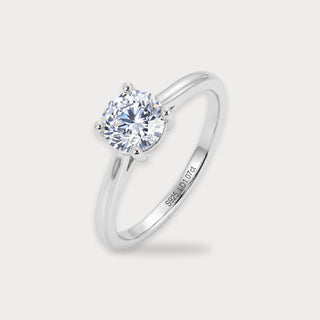 Lab Diamond Solitaire Ring