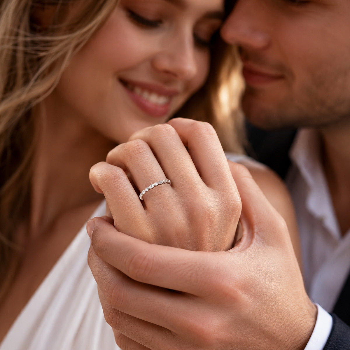 Worn by a couple