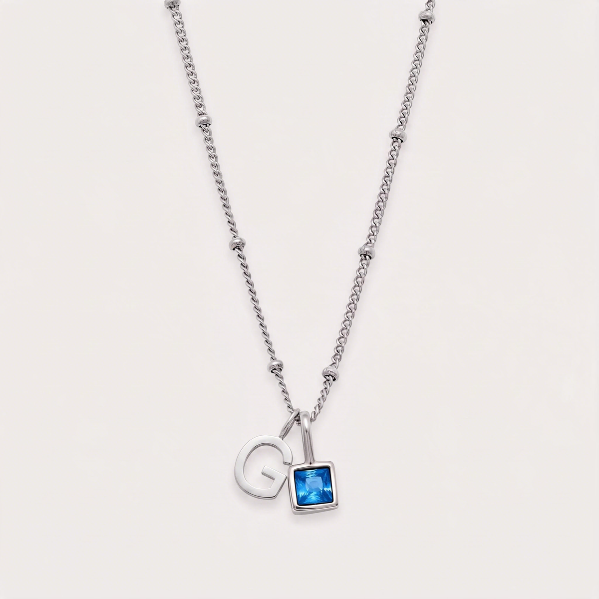 Letter G · silver
