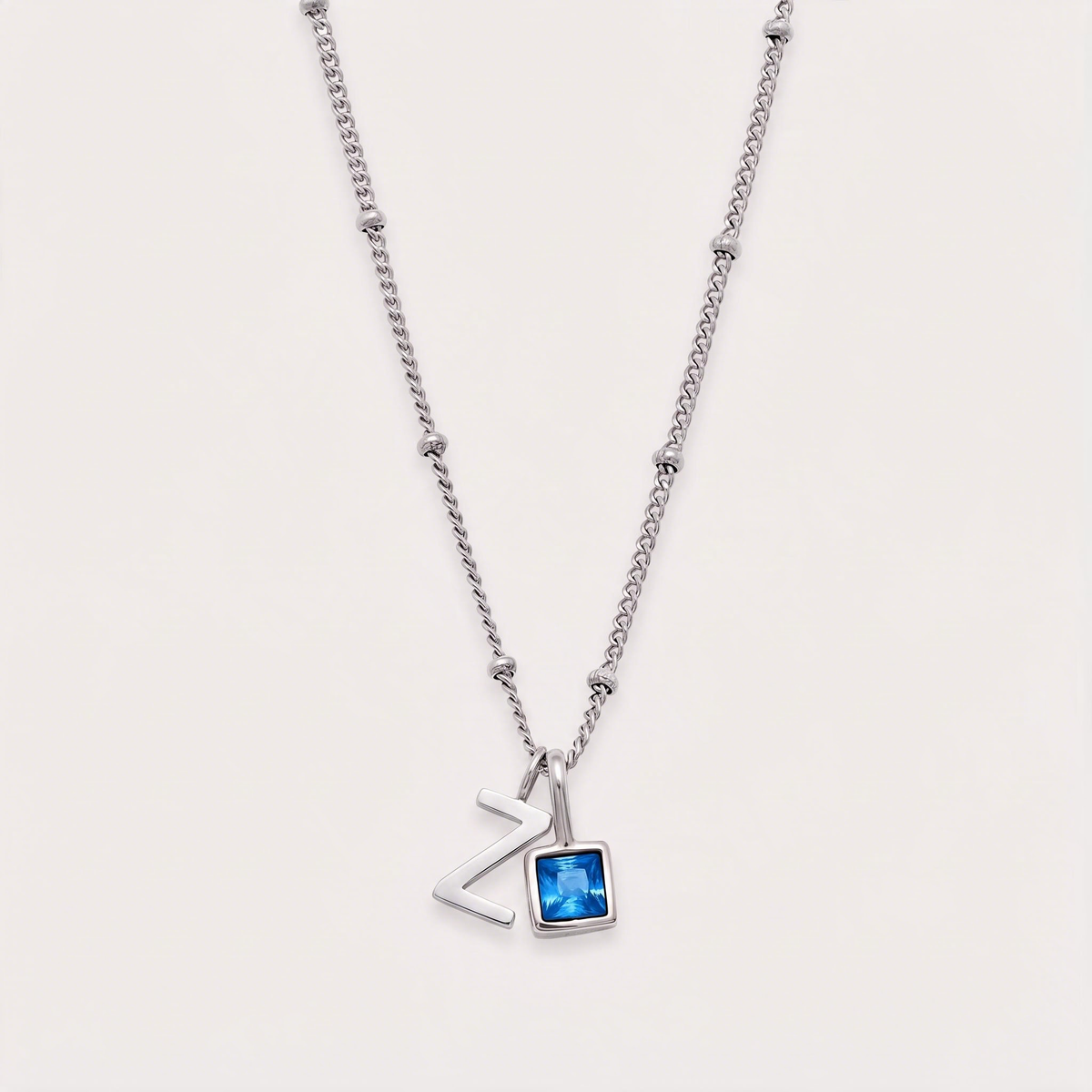 Letter Z · silver