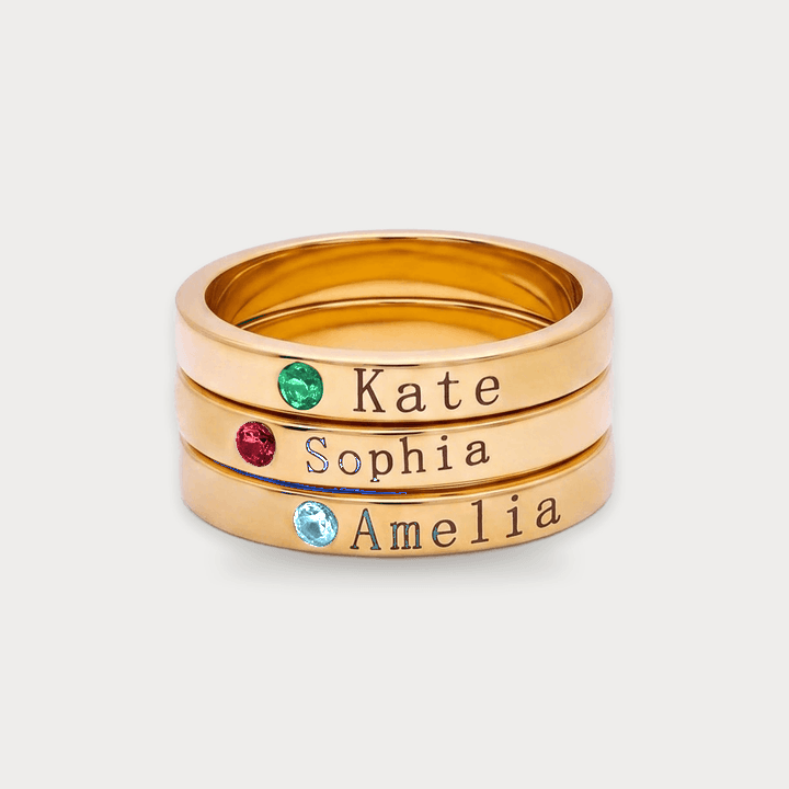 Loved Ones Birthstone Ring