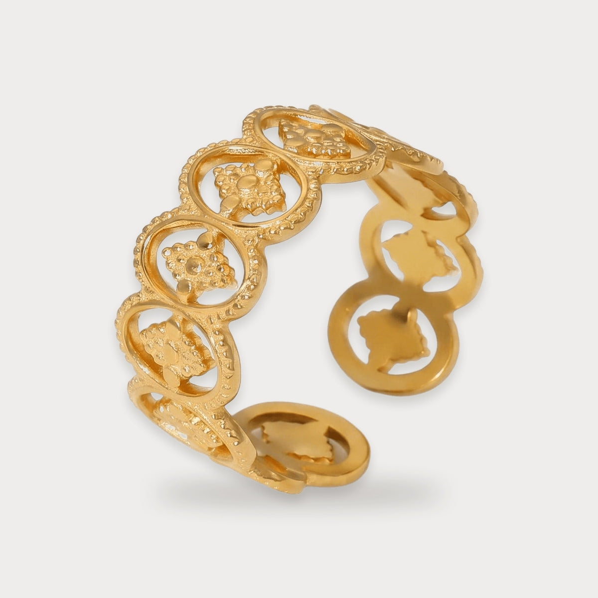 Medallion Chain Ring