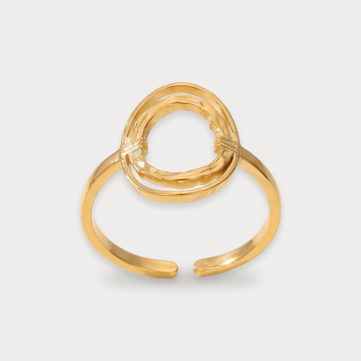 Oval Halo Ring
