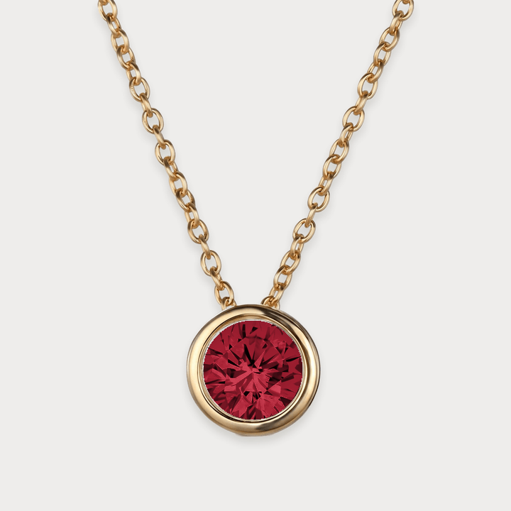 Path Birthstone Necklace
