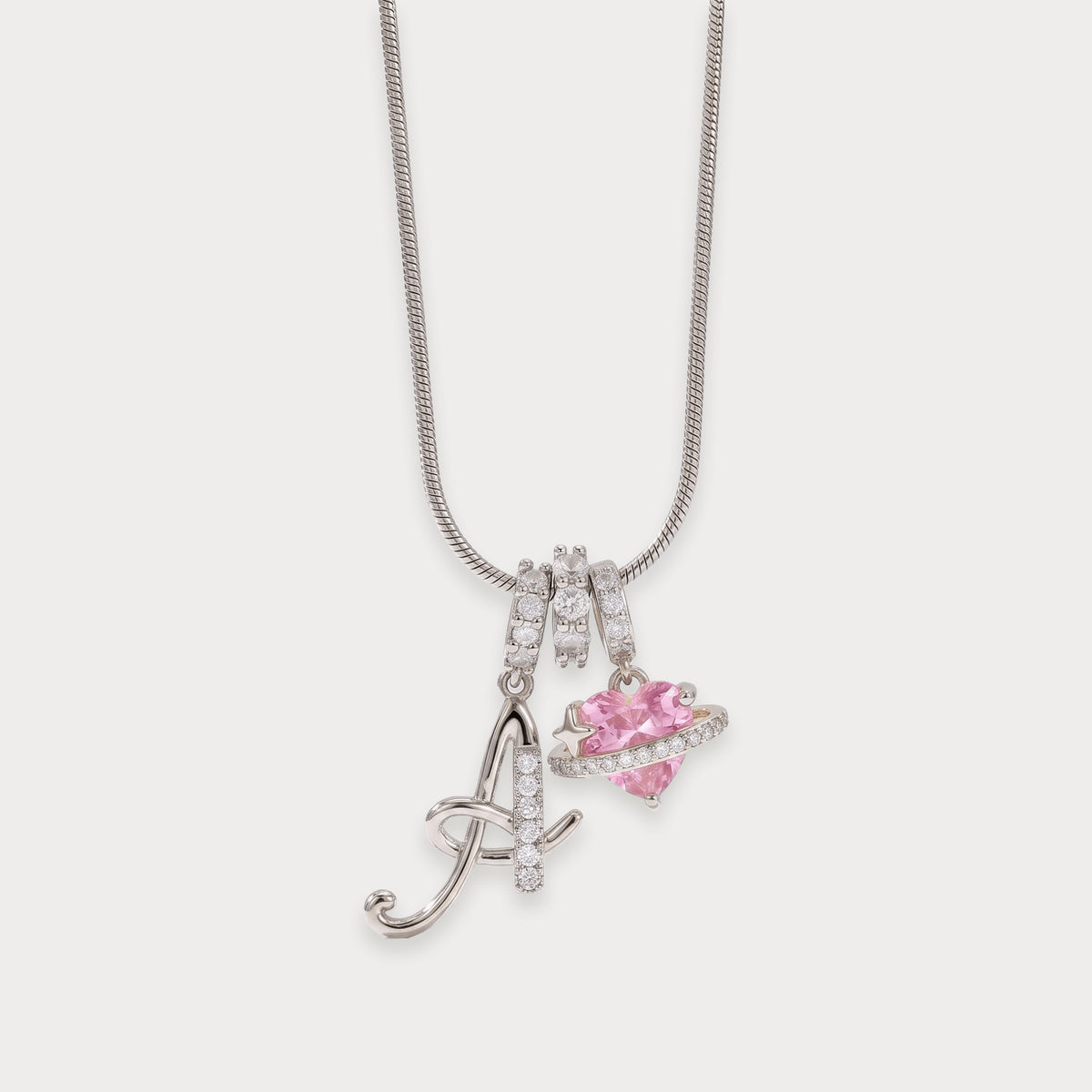 Letter A · silver