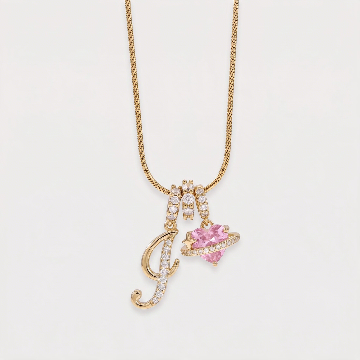Letter I · gold
