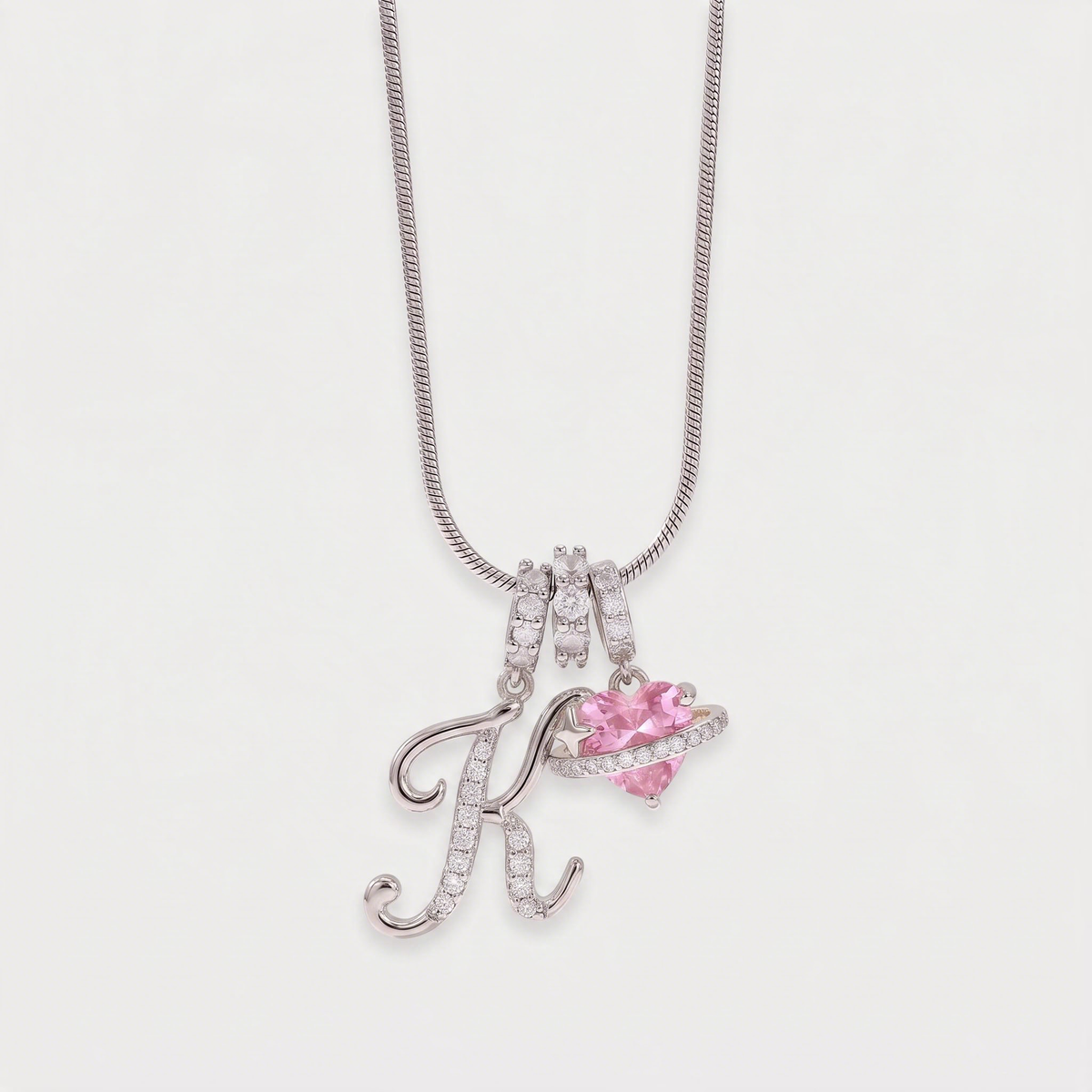 Letter K · silver