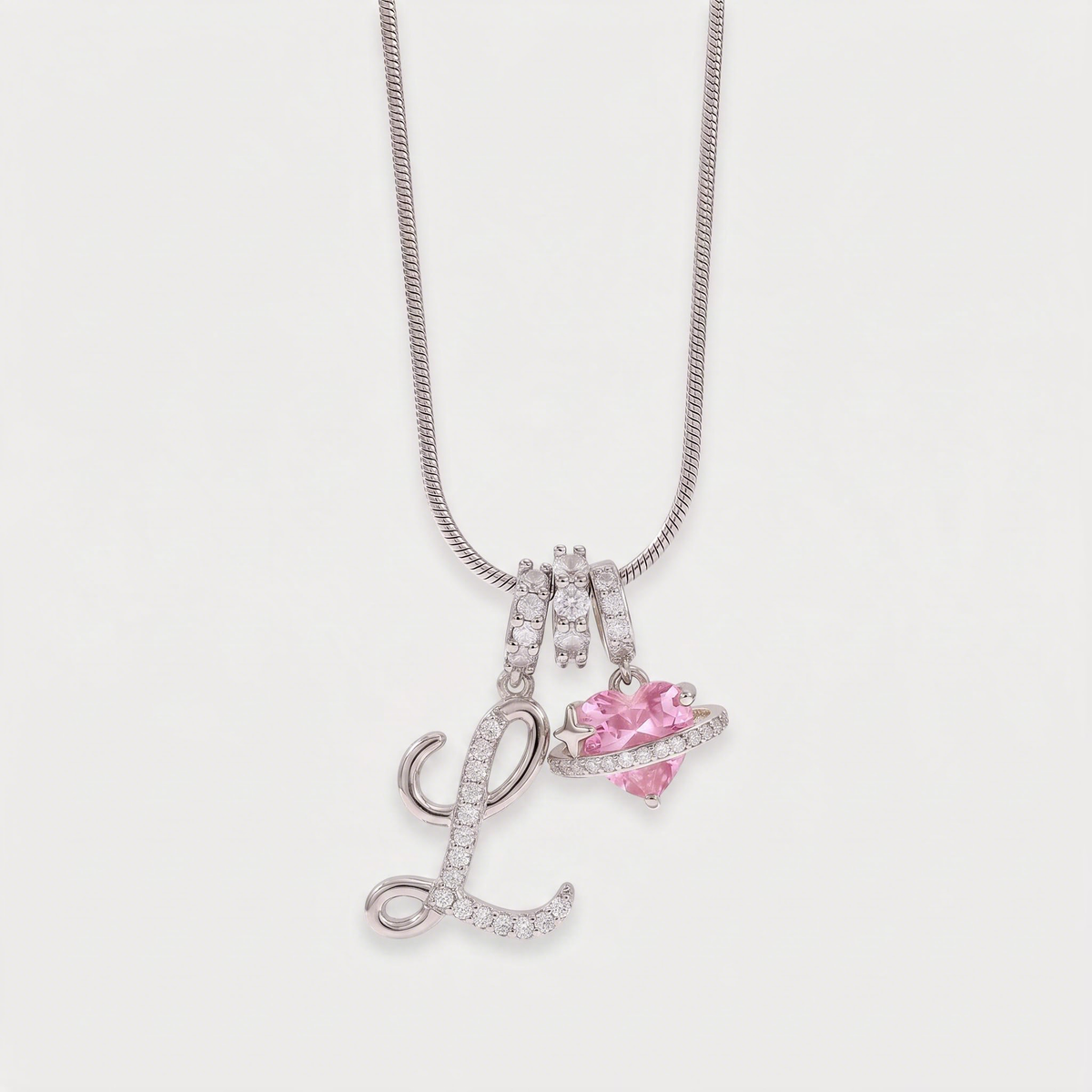 Letter L · silver