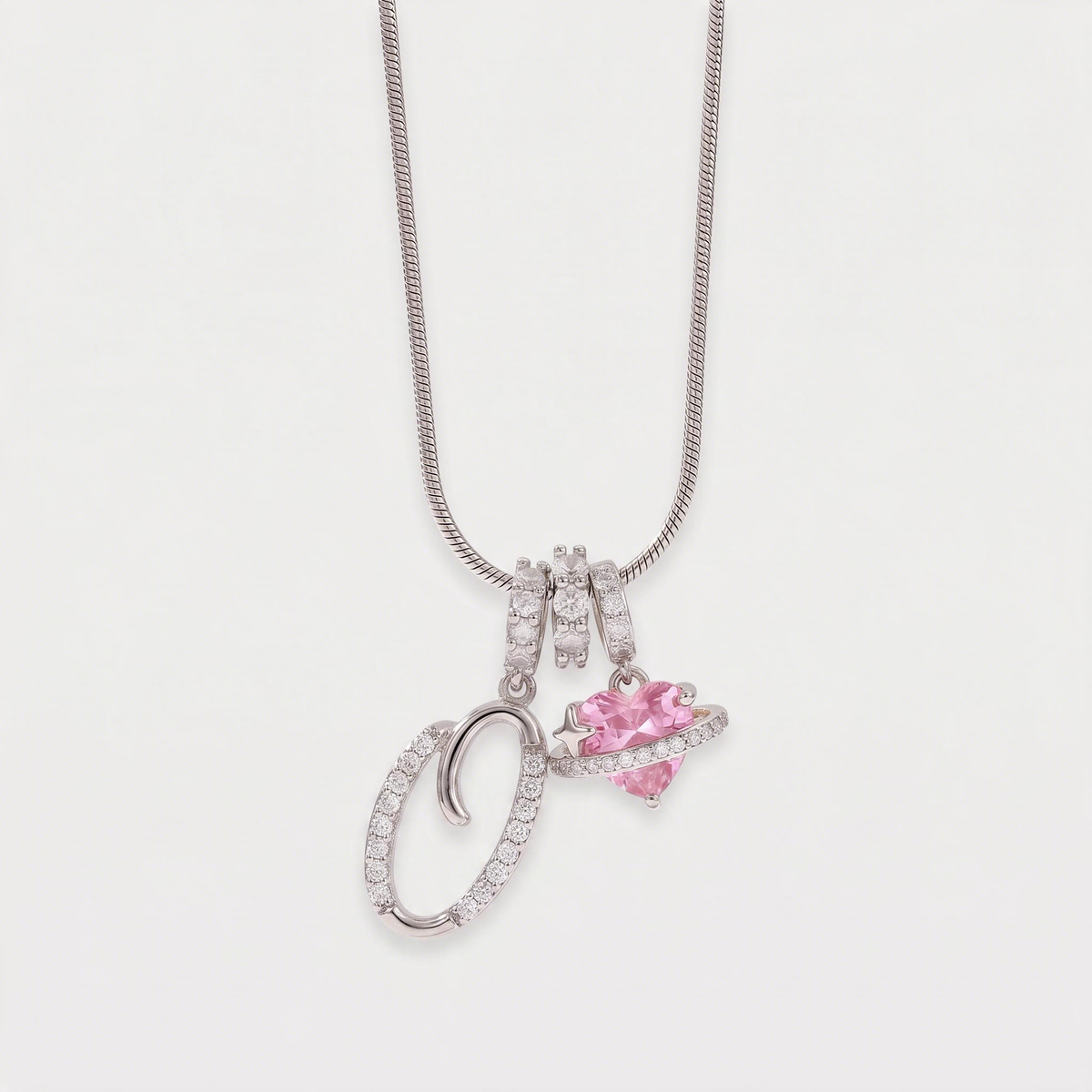 Letter O · silver