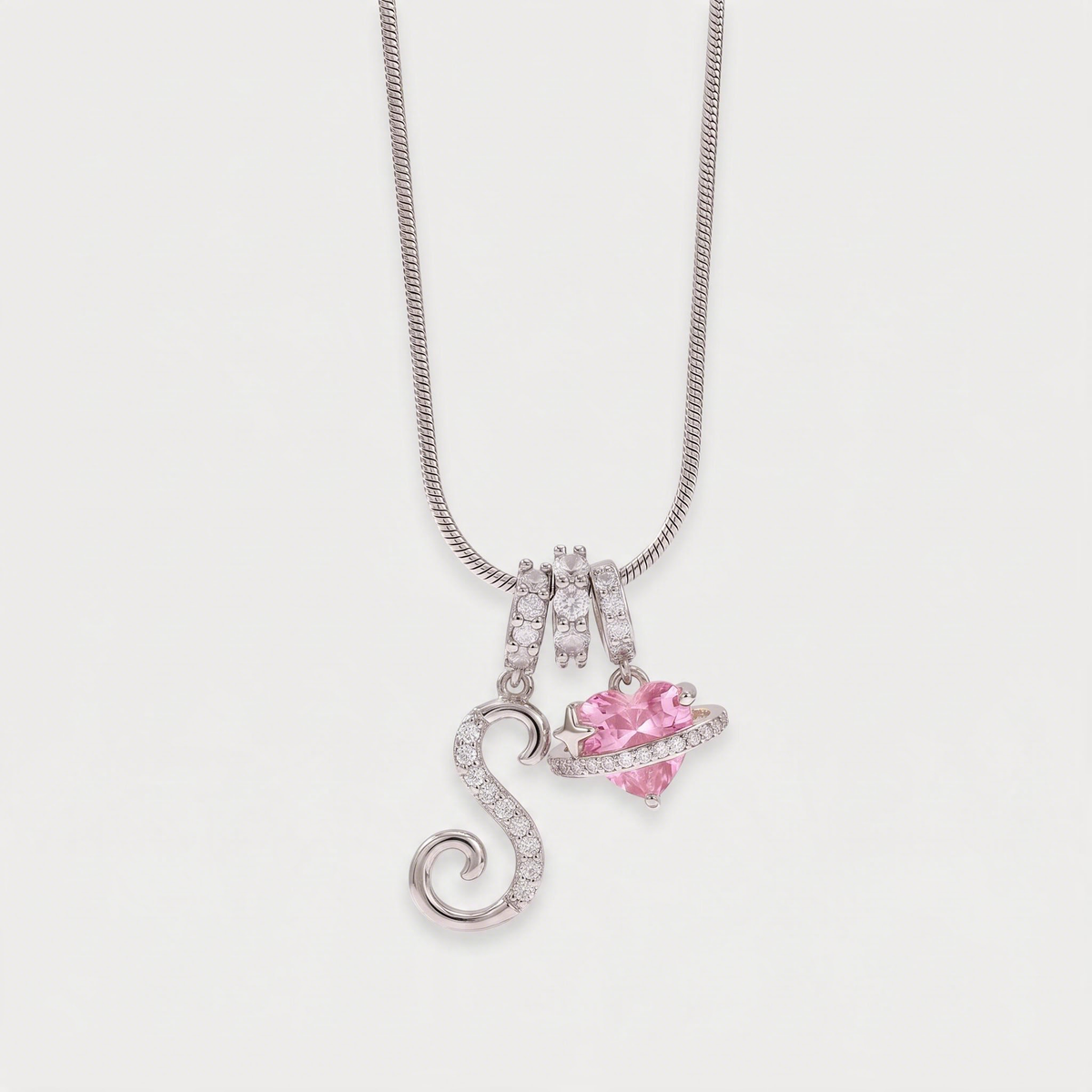 Letter S · silver