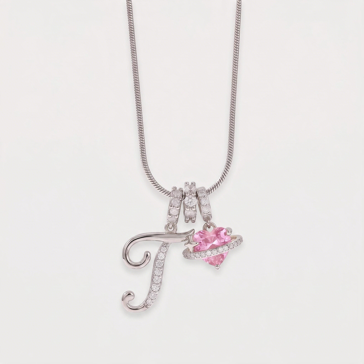 Letter T · silver
