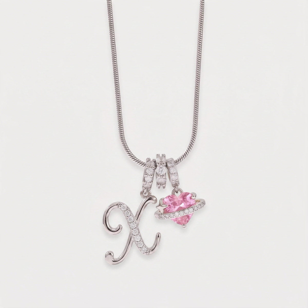 Letter X · silver
